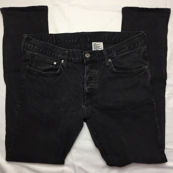 H&M Other - & Denim Button Fly Slim Low Waist Jeans W34 L32